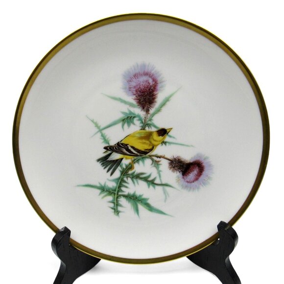 Hutschenreuther AUDUBON Bird Decorative PLATES Set of 4 Bavaria Germany 8 Inches - Picture 5 of 11